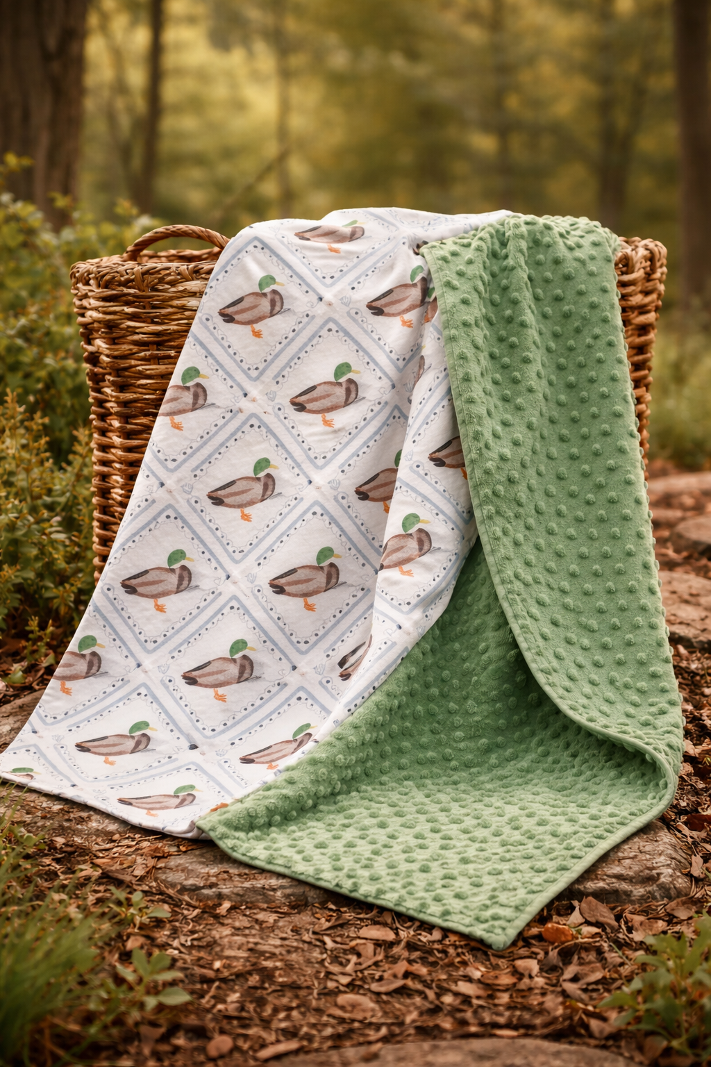 Mallard Dreams Minky Blanket