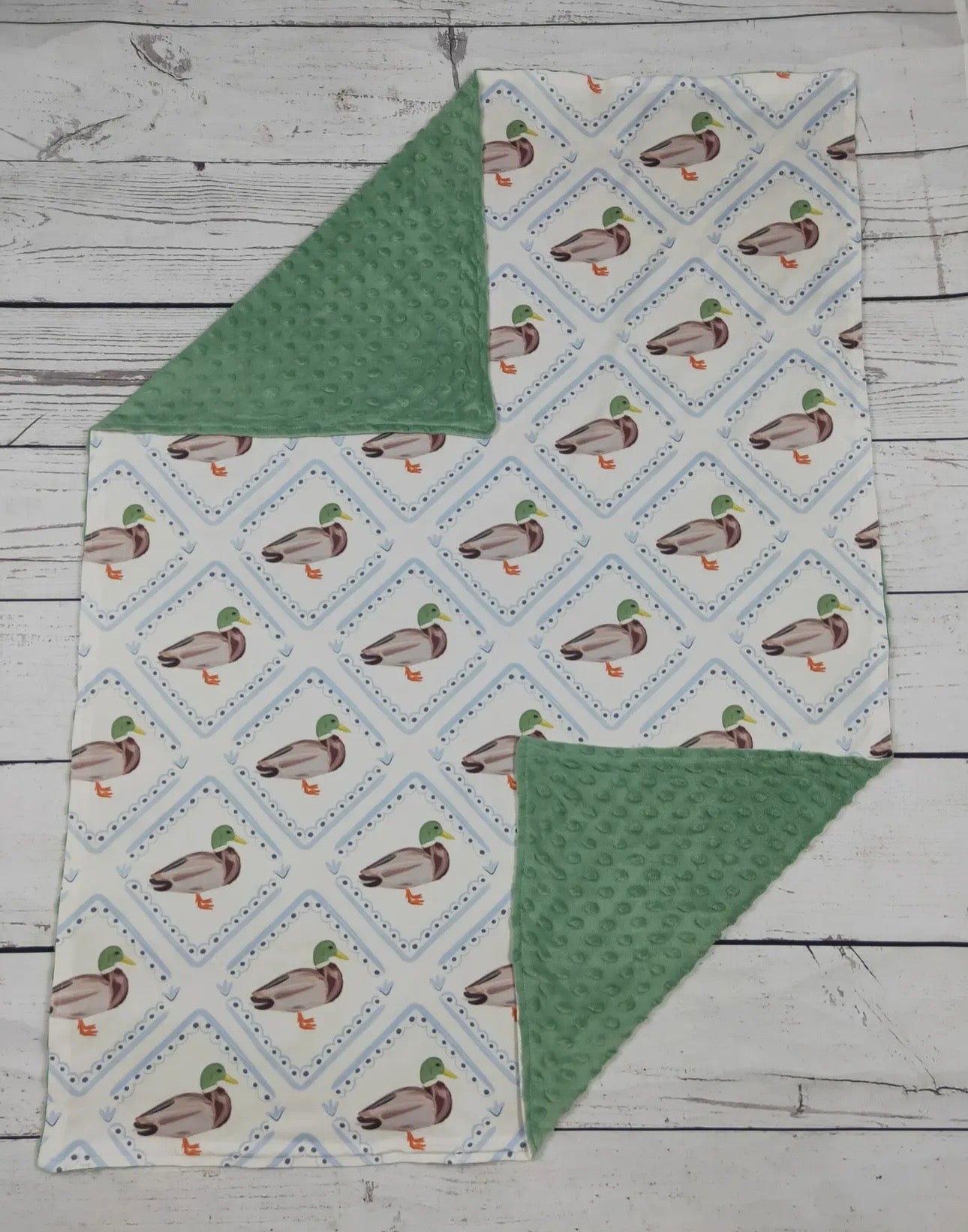 Mallard Dreams Minky Blanket
