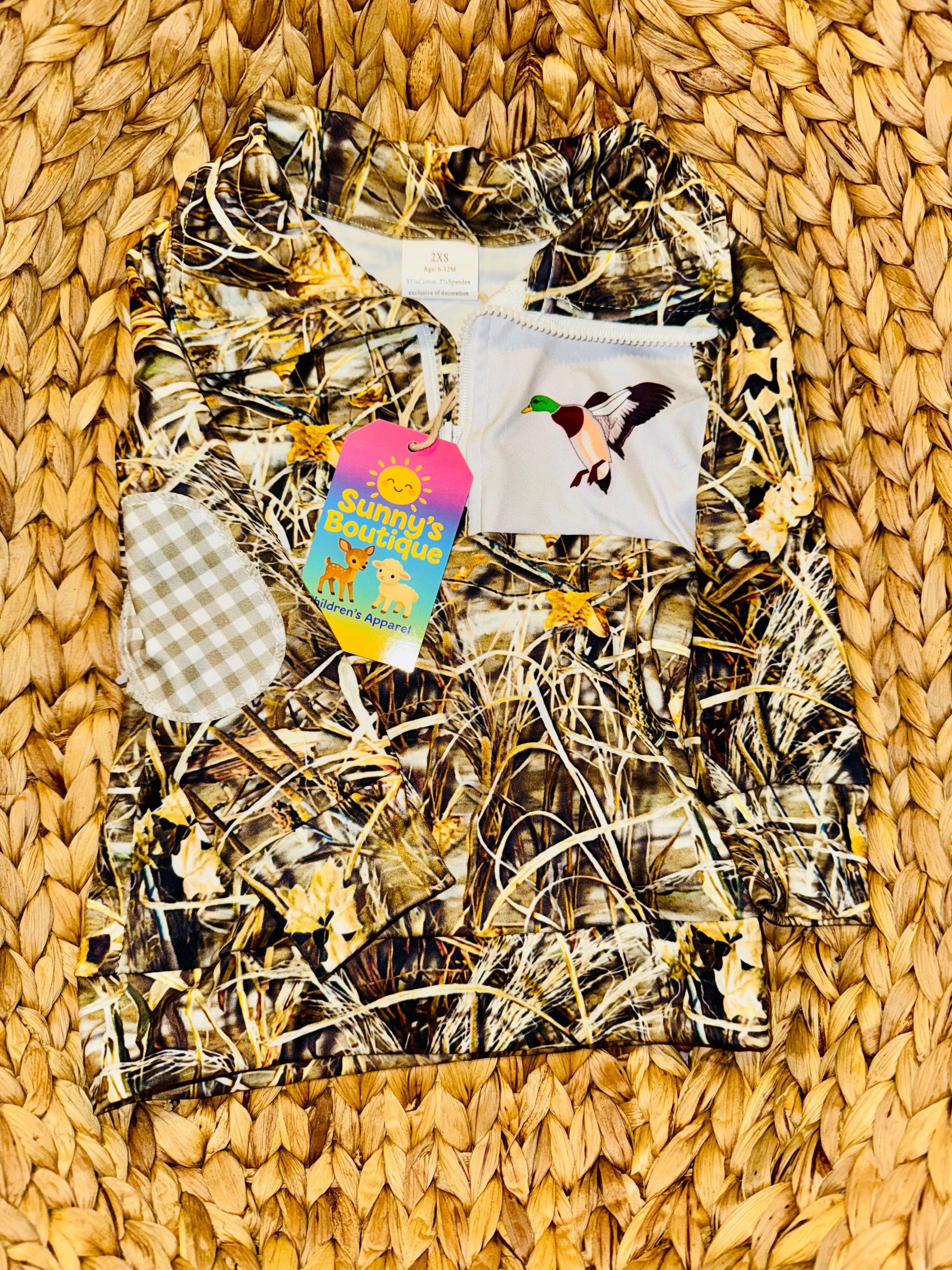 Little Hunter Camo Pullover