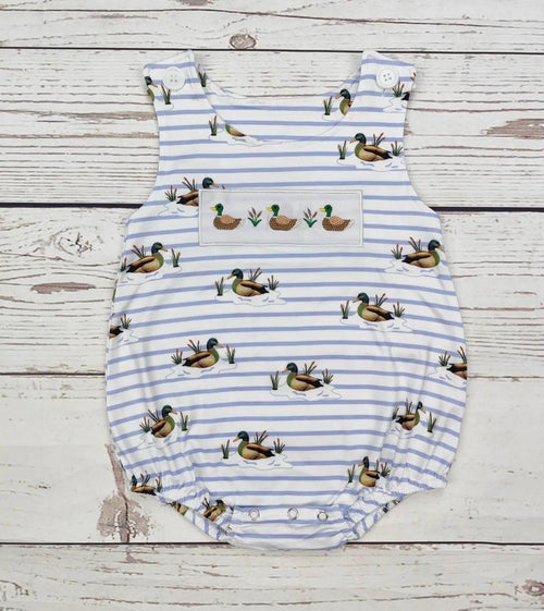 Baby Boy Mallard Bubble Onesie